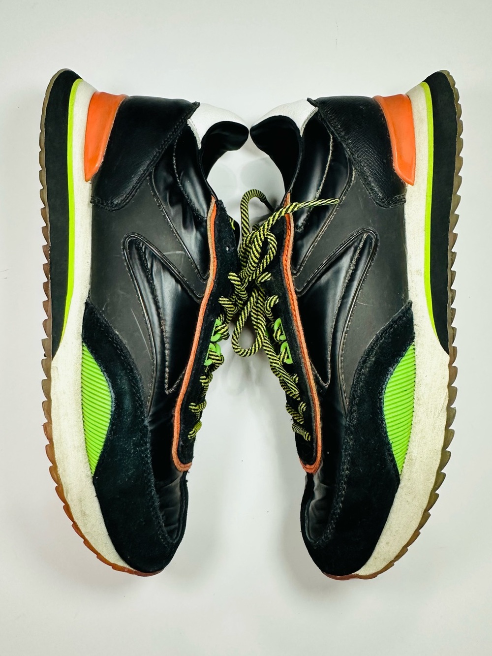 HOFF ART HERMITAGE SNEAKERS WOMENS US 9 EU 40 BLACK ORANGE GREEN MUSEUM SHOES